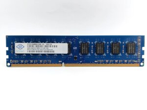 Оперативна пам'ять nanya DDR3 2gb 1333mhz PC3-10600U (NT2gc64B8hc0NF-CG) б/в