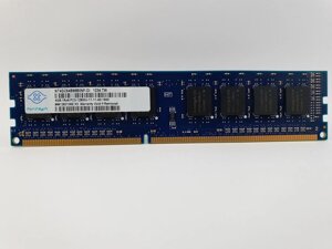 Оперативна пам'ять nanya DDR3 4gb 1600mhz PC3-12800U (NT4gc64B88B0nf-DI) б/в