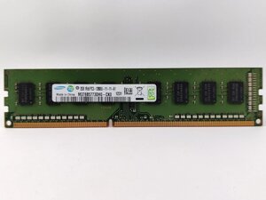 Оперативна пам'ять samsung DDR3 2gb 1600mhz PC3-12800U (M378B5773DH0-CK0) б/в