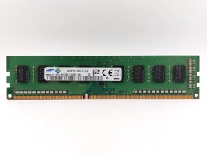 Оперативна пам'ять samsung DDR3 4gb 1600mhz PC3-12800U (M378B5173DB0-CK0) б / у