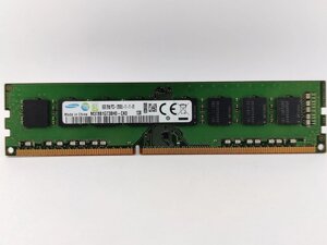 Оперативна пам'ять samsung DDR3 8gb 1600mhz PC3-12800U (M378B1g73BH0-CK0) б/в