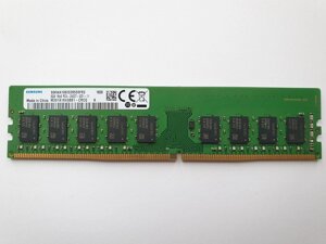 Оперативна пам'ять samsung DDR4 8gb PC4-2400T (M391A1k43BB1-CRCQ) б/в