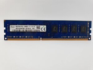 Оперативна пам'ять SK hynix DDR3 8gb 1600mhz PC3-12800U (HMT41GU6afr8C-PB) б/в