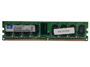 Оперативна пам'ять team group DDR2 2gb 800mhz PC2-6400U (TVDD2048M800C5) б/у