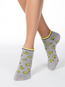 Шкарпетки бавовняні жіночі ACTIVE (короткі) 17С-31СП 111 25 p. сірий