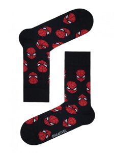 Шкарпетки з малюнками Людина-павук Marvel 17С-140СПМ 071 29 р. темно синій