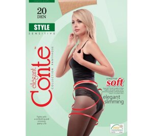 Колготки Conte Style 20 Den 3, Bronz