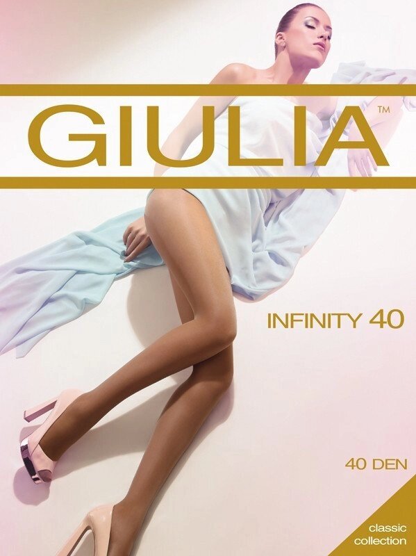 Колготки жіночі преміум - класу без трусиків GIULIA Infinity 40 Cappuccino 2 від компанії інтернет-магазин "ConteMio" - фото 1