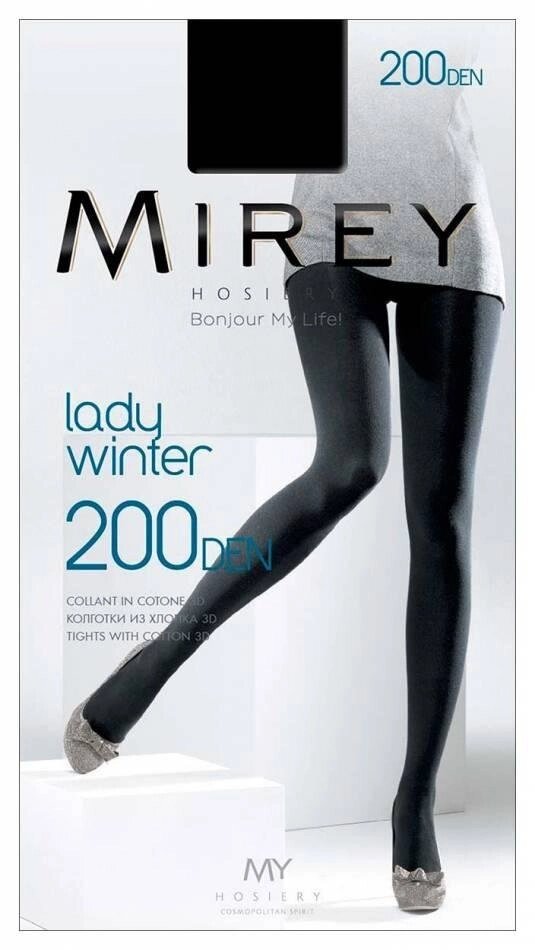 Mirey LADY WINTER 200 ден. Nero 2p від компанії інтернет-магазин "ConteMio" - фото 1