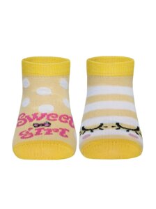 Шкарпетки дитячі Веселі ніжки 17С-10СП 284 14 p. світло-жовтий