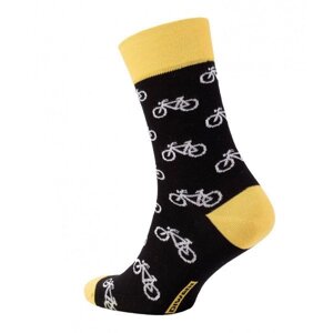 Шкарпетки чоловічі HAPPY 17С-151СП 057 27 р. чорний - жовтий