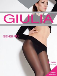 Колготки без шортиків з низькою талією GIULIA Sensi 40 Tabaco 3