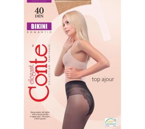 Колготи жіночі Conte Bikini 40 Den.