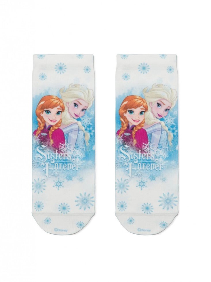 Шкарпетки дитячі з малюнками Принцеси Disney Frozen 50 18С-203СПМ 301 22 p. білий від компанії інтернет-магазин "ConteMio" - фото 1