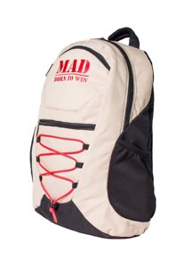 Функціональний і практичний бежевий міський спортивний рюкзак ACTIVE 25L преміальної якості від MAD
