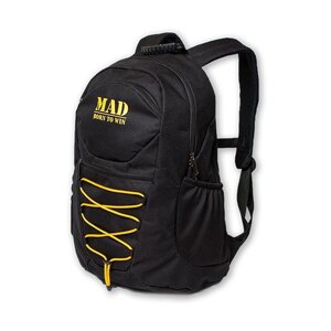 Функціональний і практичний чорний міський спортивний рюкзак ACTIVE 25L преміальної якості від MAD