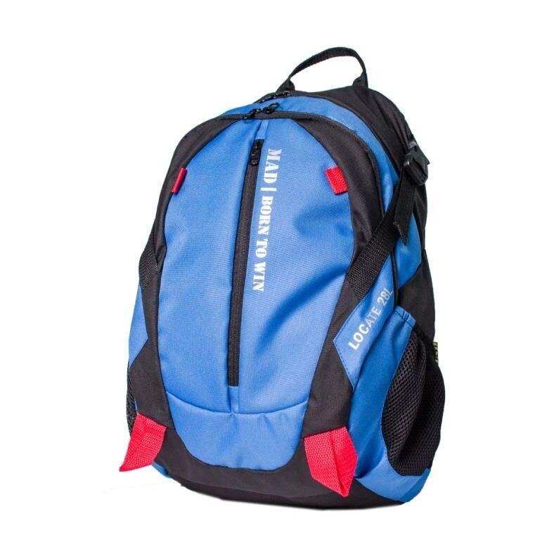 Професійний легкий спортивний рюкзак Locate 28L синій від MAD | born to win - характеристики