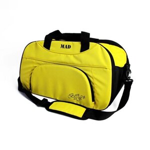 Жіноча спортивна сумка BLAZE жовта від MAD | born to win