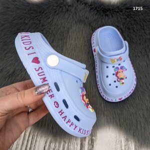 Crocs Sabo Діти для дівчинки Блакитної піни Gipanis Pr 25-30}}}