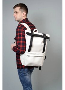 Рюкзак рол Sambag RollTop білий чоловічий