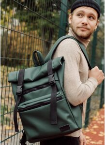 Рюкзак рол Sambag унісекс RollTop LTT зелений