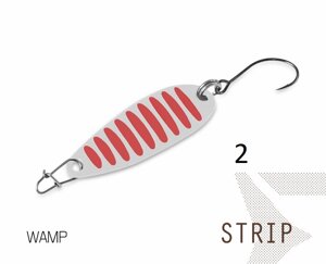 Блешня ложка Spoon Delphin STRIP 2g WAMP Гачок №8 Snap