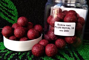 Бойли пил. насадочні PLUM ROYAL 18 мм 200 г