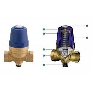 Італійський редуктор тиску EMMETI 3*4"