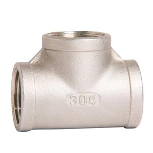 SS трійник Gross М-М-М (Stainless Steel) 3/4" М-М-М