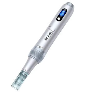 Бездротовий Електричний Дермапен Dr. Pen M7s Дермаштамп на Акумуляторі Для Фракційної Мезотерапії Обличчя та Тіла Срібло