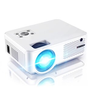 Портативний WIFI Міні LED Проектор 2800 Lumen Full HD 1920*1280 P з Динаміком Cheerlux С9 Білий