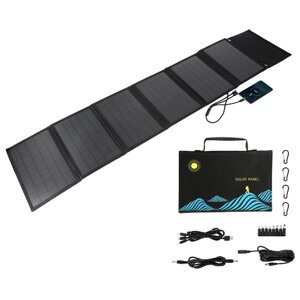 "Solar Bag W50F6" Портативна Сонячна Панель 50 Вт 2USB+DC18V Зарядка смартфона павербанка ноутбука