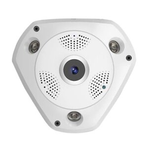 VR360, Модель: "трикутному капелюсі" IP WiFi Камера Он-лайн відеоспостереження, Панорамна Система "риб'яче око"