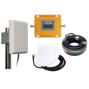 Усилитель сигнала DCS 4G LTE 1800 мгц мобильной связи репитер для города/села repeater (с/п)