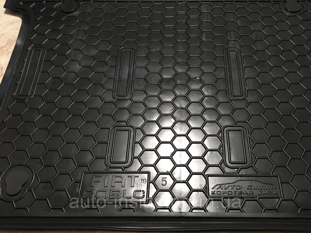 Килимок в багажник Fiat Doblo (2010-) / Фіат Добло (2010-) 5мест від компанії Auto-inside - фото 1