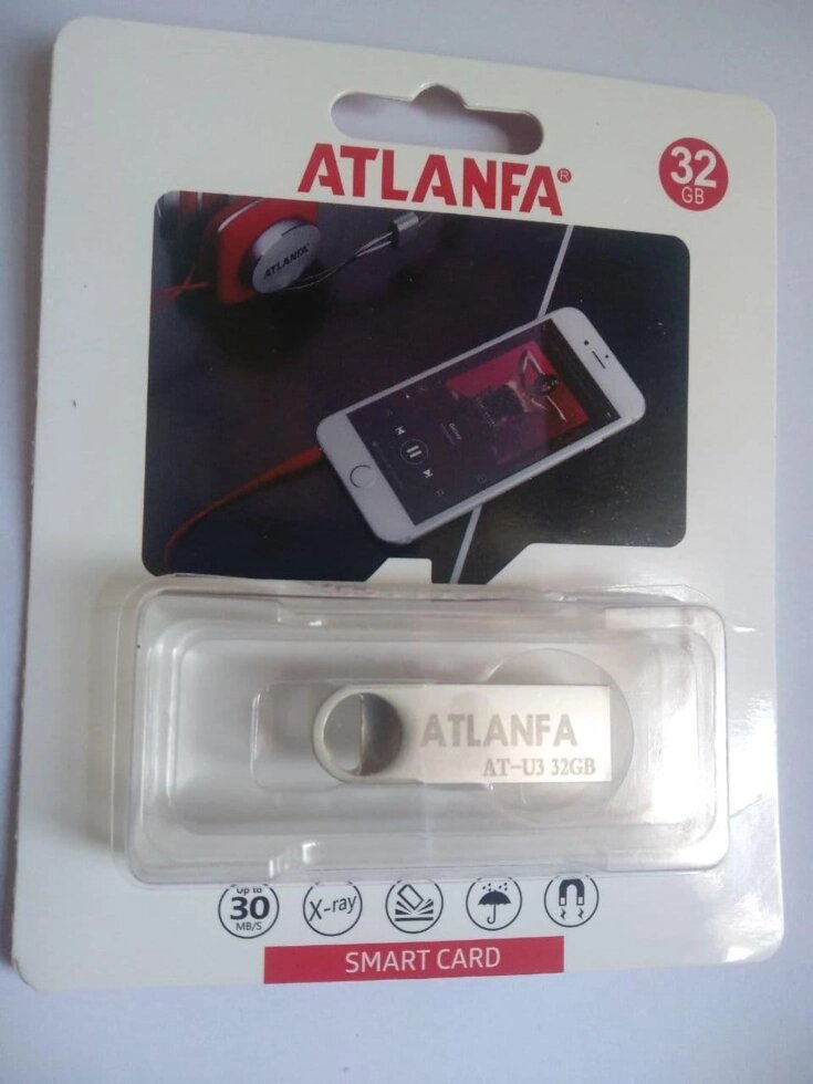 Флешка ATLANFA AT-U3 32 GB ##от компании## Интернет-магазин "Леонид" - ##фото## 1