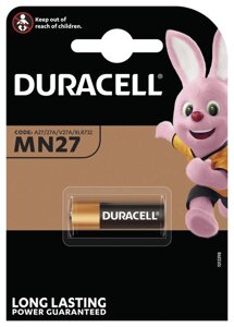 Батарейка Duracell MN27 BLN