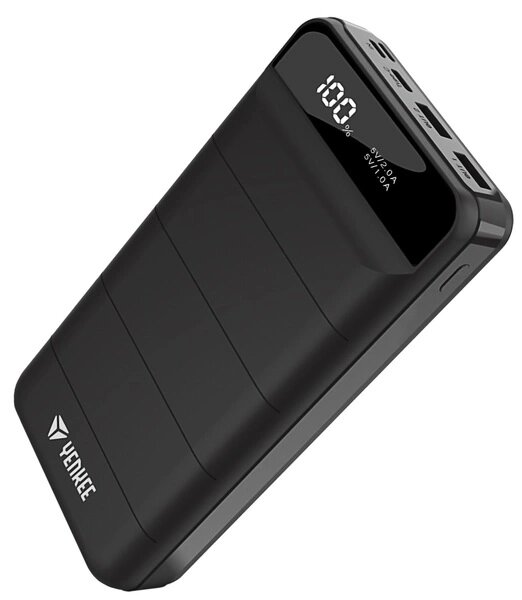 Powerbank YENKEE YPB 3010-30000 mAh Li-pol+TYPE-C (Black) від компанії Інтернет-магазин "Леонід" - фото 1