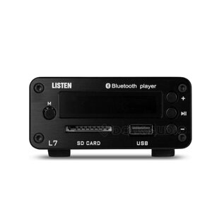 Bluetooth 5.0 HI-FI стерео плеєр FM / AUX / USB / SD ресивер CAD listen L7