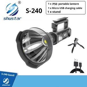 Ліхтар прожектор світлодіодний акумуляторний Shustar S-240 Small (P50)