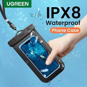 IPX8 Водонепроникний чохол Ugreen LP186 для телефону iPhone 14 13 12 Pro Max захисний чохол для Samsung, Xiaomi