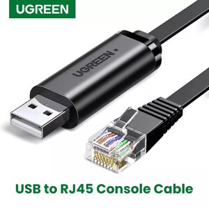 Кабель USB Console Cable RS232 USB to RJ45 Adapter for Cisco Router Перехідник 8P8C Ugreen 50773 (CM204)