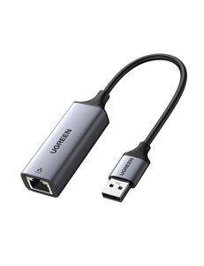 Мережевий адаптер UGREEN CM209 USB 3.0 to RJ-45 Gigabit Ethernet Card Adapter (50922)