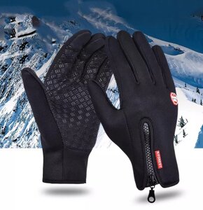 Сенсорні рукавички зимові XL