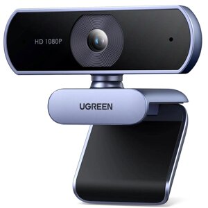Вебкамера UGREEN CM678 для ПК і ноутбука 1080P 30FPS 2 мікрофони HD Webcam (15728)