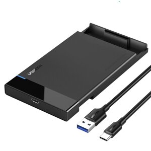 Зовнішній корпус для HDD/SSD кишеня для дисків 2.5 SATA III USB 3.1 ugreen 50743 type-C