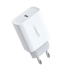 Зарядний пристрій USB-C PD 3.0 18 Вт Ugreen CD137 (60450) Qualcomm Quick charge 4.0