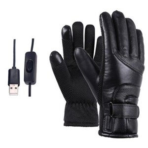 Зимові рукавички водонепроникні термостійкі для сенсорних екранів Чорний