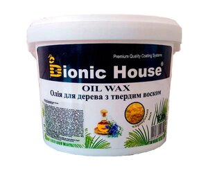 Карнаубський Олія-віск для дерева Bionic-House 1 л Безбарвний