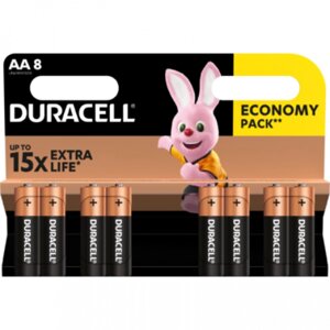 Батарейки Duracell LR06 MN1500 8шт (DRC-5006201/5014445)